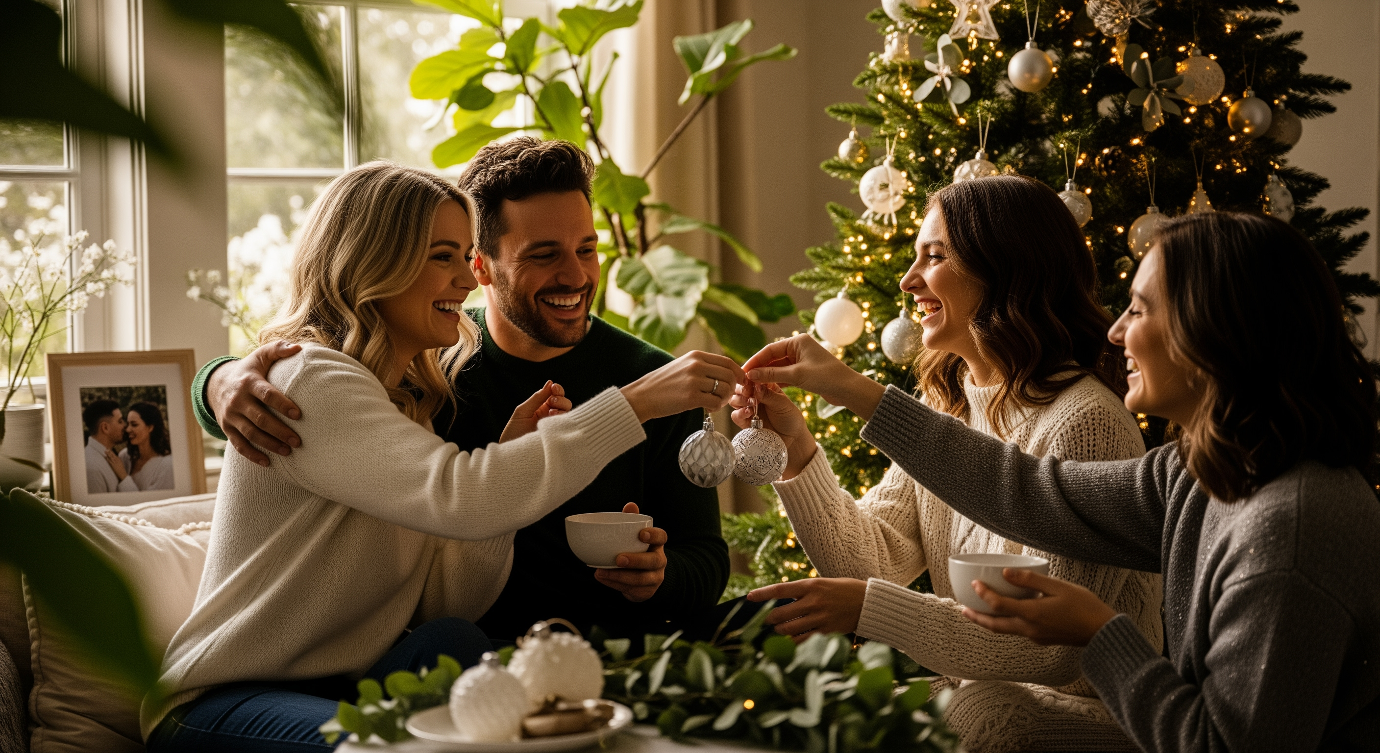 Celebrate Love in 2024: Personalized “Our First Christmas as Mr & Mrs” Ceramic Ornament Review — The Perfect Custom Wedding Gift Keepsake for Newlyweds