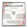 Personalized "What Cancer Cannot Do" Necklace with Inspirational Message Card - Handcrafted Jewelry Gift for Hope and Strength - Image 1