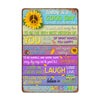 Inspirational Personalized Metal Sign - Vibrant Motivational Wall Decor for Home or Office - Perfect Gift for Friends, Family, and Loved Ones - Image 1
