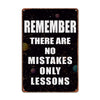 Personalized Inspirational Metal Sign with Space Design - Custom Motivational Wall Art for Home, Office, or Gifts - Image 1