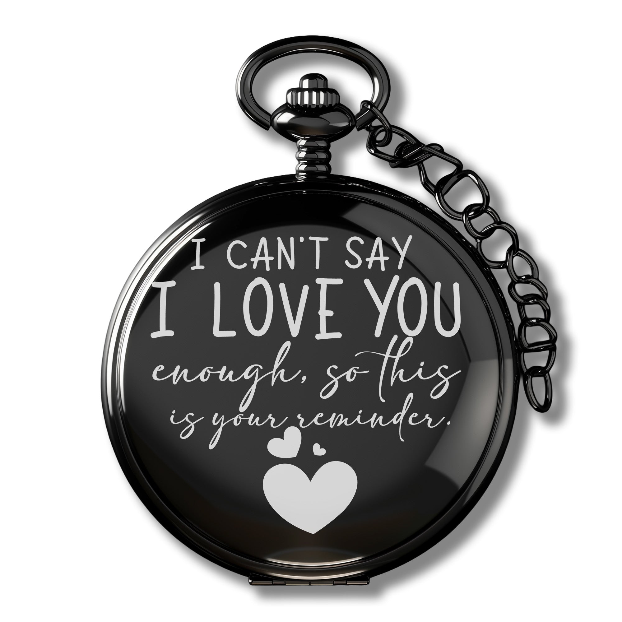 Personalized Engraved Pocket Watch - Timeless Gift of Love and Remembrance for Special Occasions - Image 1