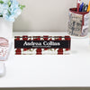 Personalized Acrylic Desk Name Plate - Elegant Rose Design for Office Professional - Perfect Gift for Engineers - Image 2