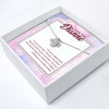 Personalized Thank You Necklace with Heartfelt Message Card - Perfect Gift for Appreciation and Special Occasions - Image 2