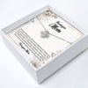 Personalized "Thank You Mom" Necklace with Elegant Knot Pendant - Expressive Gift for Mother's Day and Special Occasions - Image 2