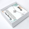 Personalized "To My Mommy" Necklace Gift Set – Sterling Silver Infinity Necklace with Heartfelt Message Card for Mother’s Day - Image 2