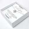 Elegant Personalized "Beautiful Mom" Necklace with Cubic Zirconia Pendant – Perfect Gift for Mother's Day, Birthdays & Special Occasions - Image 2