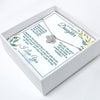 Personalized Daughter Necklace with Heartfelt Message Card - Thoughtful Gift for Special Occasions - Image 2