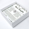 Exquisite Personalized Necklace with Heartfelt Message Card for Bonus Daughter - Thoughtful Gift for Any Occasion - Image 2