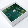 Elegant Knot Pendant Necklace for Wife with Personalized Message Card - Perfect Gift for Special Occasions - Image 2