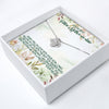 Elegant Personalized Necklace with Heartfelt Message Card for Future Mother-in-Law | Perfect Wedding Gift - Image 2