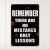 Personalized Inspirational Metal Sign with Space Design - Custom Motivational Wall Art for Home, Office, or Gifts - Image 2