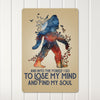 Personalized Forest Adventure Metal Sign – Cosmic Bigfoot Art, Perfect for Nature Lovers and Gift Giving - Image 3