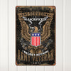 Personalized Army Veteran Metal Sign – Customizable Military Tribute Plaque, Handmade for Veterans’ Day, Father's Day, or Anniversary Gifts - Image 2