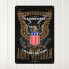 Personalized Army Veteran Metal Sign – Customizable Military Tribute Plaque, Handmade for Veterans’ Day, Father's Day, or Anniversary Gifts - Image 3