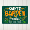 Personalized Metal Garden Sign - Custom Fresh Produce Plaque for Home Decor, Perfect Gift for Gardeners and Nature Lovers - Image 3