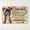 Personalized Boxer Dog Metal Sign - Handmade Rustic Wall Art for Pet Lovers - Unique Gift for Dog Owners and Home Decor - Image 3
