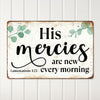 Personalized Rustic Lamentations 3:23 Metal Sign - Customizable Wall Decor for Inspirational Gifting - Image 2