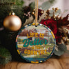Personalized Rustic Ceramic Ornament - "Life is Better in the Country" - Perfect for Home Decor or Gift Giving - Image 2