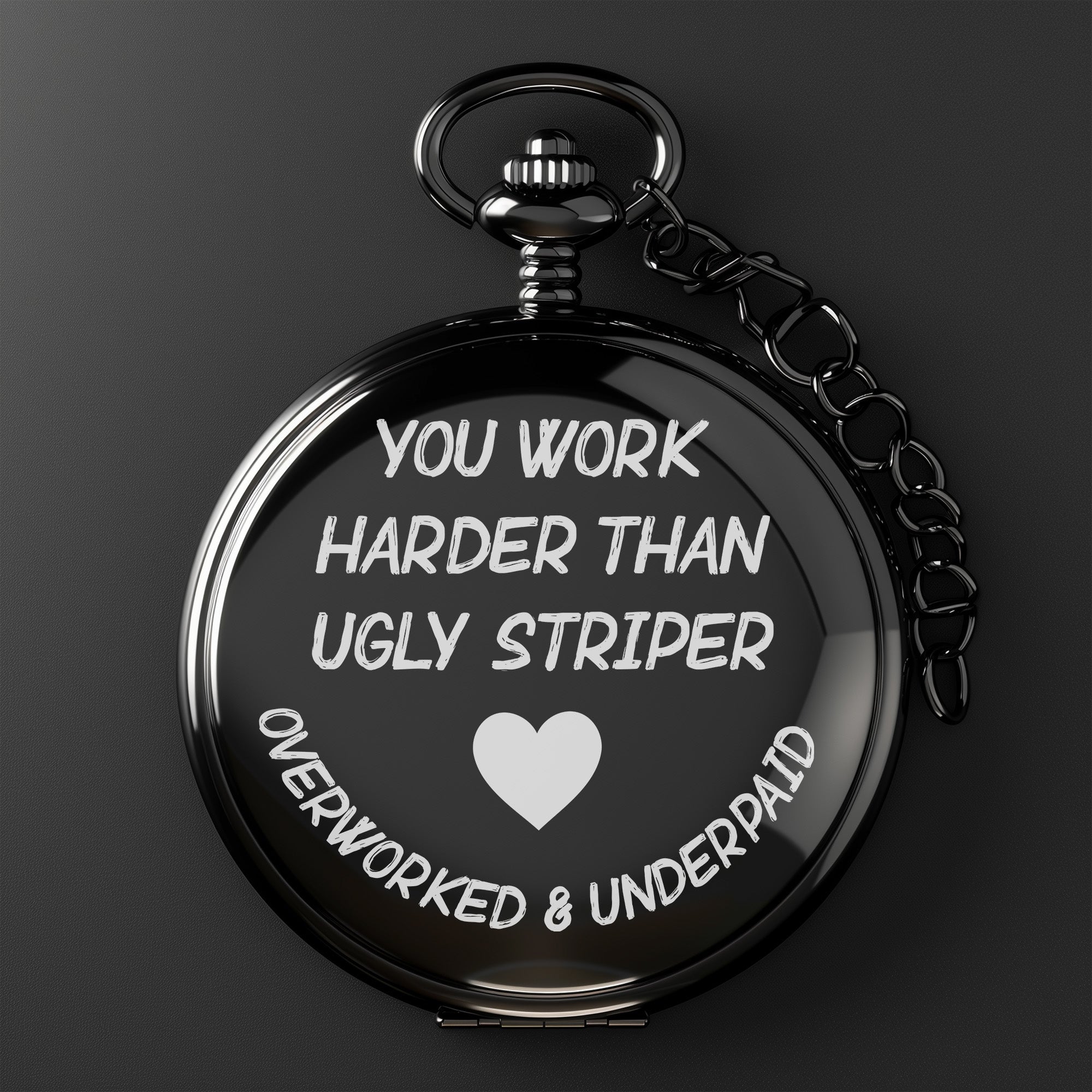 Personalized Engraved Pocket Watch - Elegant Keepsake for Loved Ones – Unique Handmade Gift for Special Occasions - Image 2