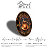 Personalized Rustic Coffee & Peace Metal Sign - Handcrafted Round Decor for Coffee Lovers - Image 2