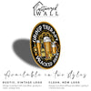 Personalized "Group Therapy Practiced Here" Round Metal Sign - Rustic Bar Decor for Beer & Whiskey Lovers - Image 2