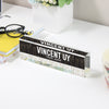 Personalized Art Deco Acrylic Desk Block - Custom Name Plate for Professionals and Gift Giving - Image 3