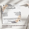 Personalized Granddaughter Necklace with Heartfelt Message Card | Custom Gift for Special Occasions - Image 3