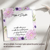 Elegant Mother & Daughter Knot Necklace - Personalized Gift with Sentimental Message Card for Special Occasions - Image 3