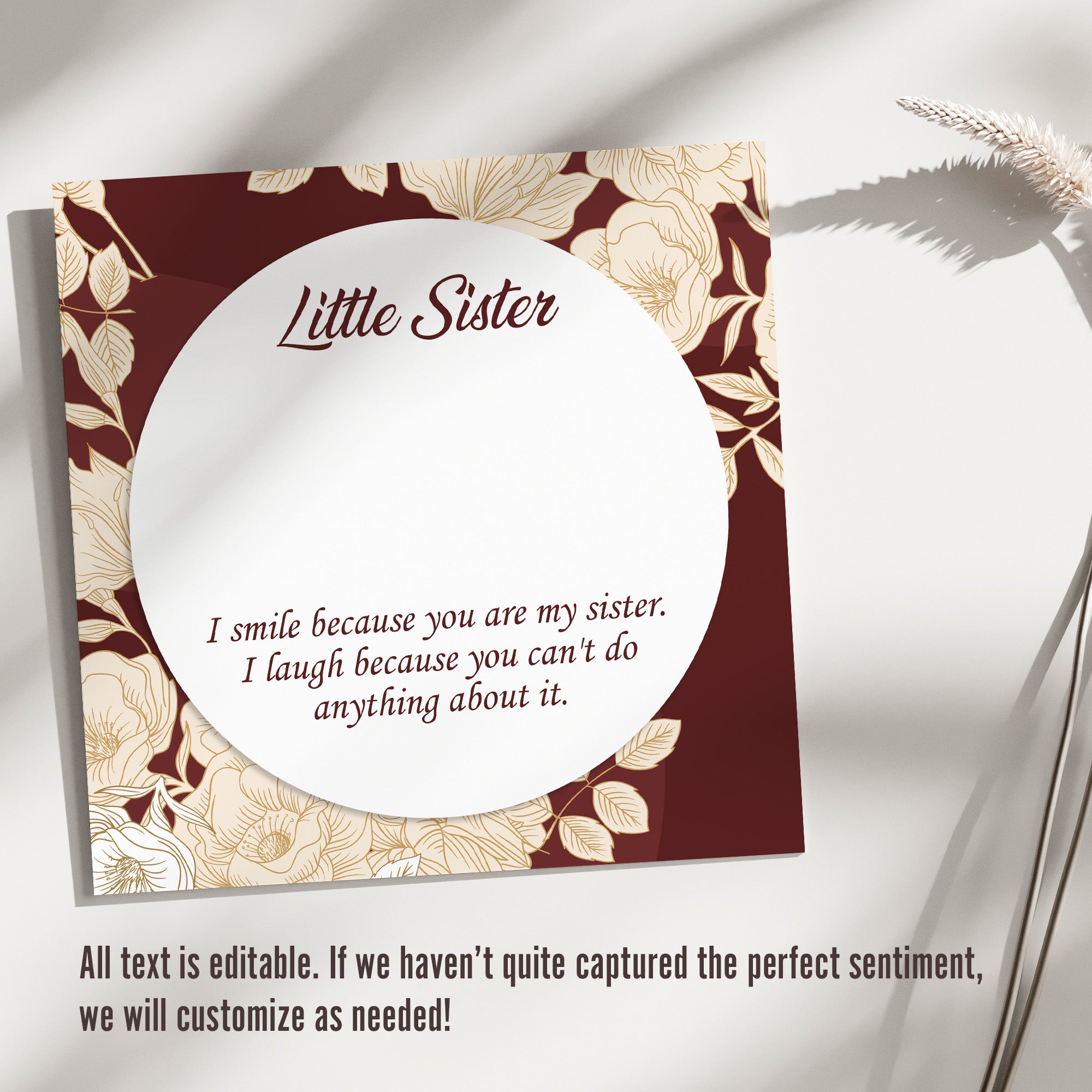 Customized Little Sister Knot Necklace - Sterling Silver, Unique Gift for Sisters, Birthday and Special Occasions - Image 3