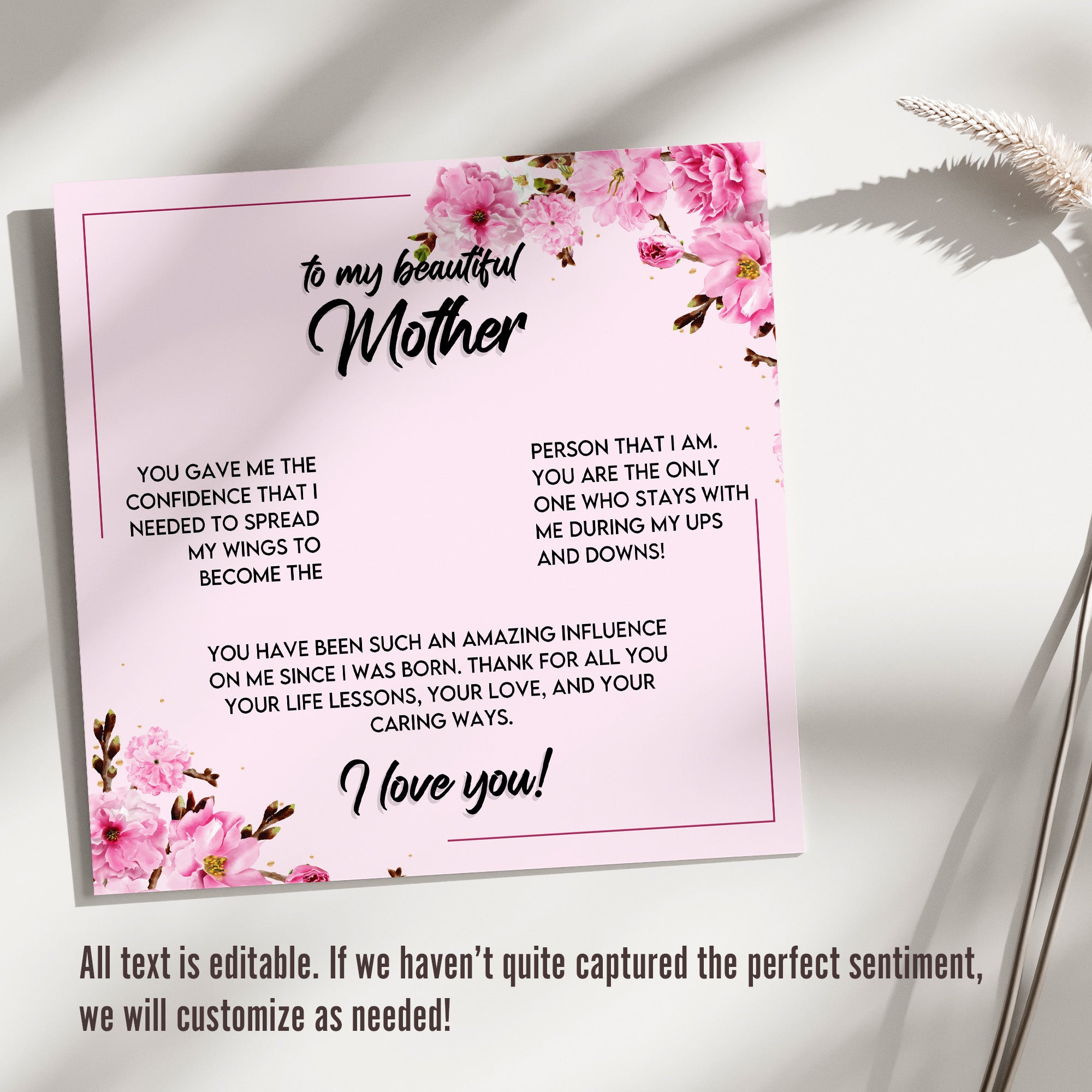 Personalized Mother’s Message Card Necklace - Stunning Knot Design with Elegant Silver Chain - Perfect Gift for Mother's Day, Birthdays, and Special Occasions - Image 3