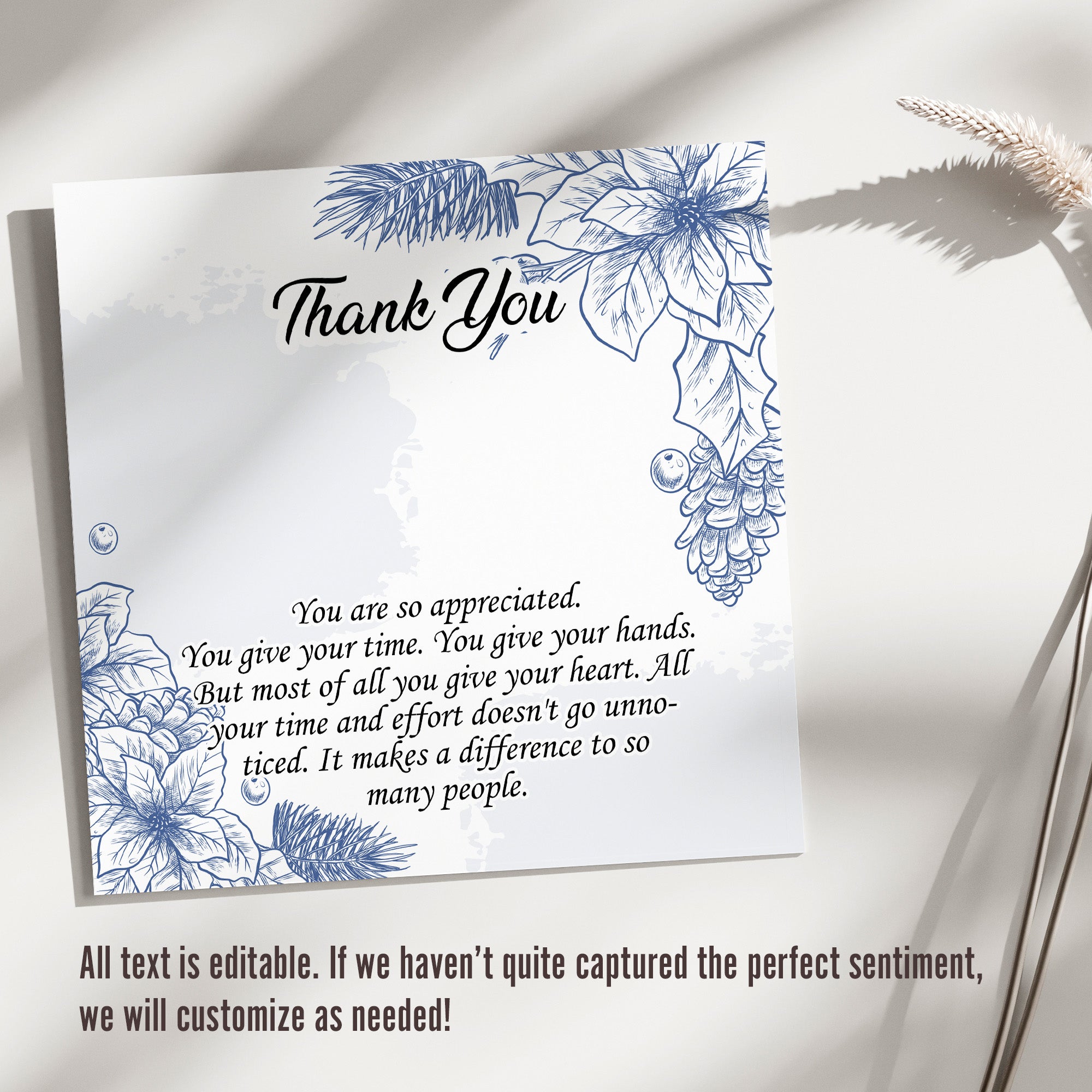 Elegant Personalized Thank You Necklace with Heartfelt Message Card - Perfect Gift for Loved Ones - Image 3