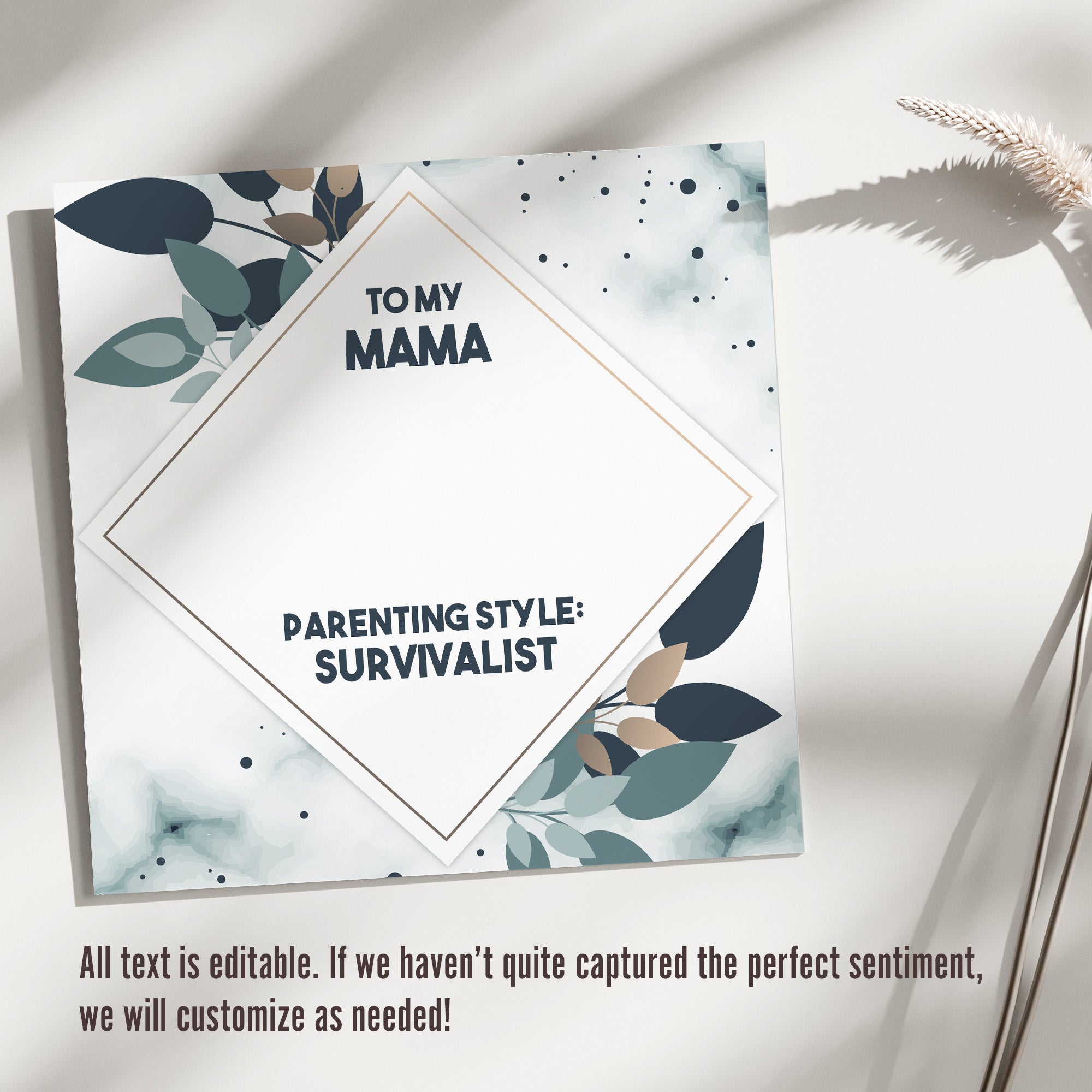 Elegant "To My Mama" Personalized Necklace with Intricate Knot Design - Perfect Survivalist Tribute Gift for Mother's Day & Birthdays - Image 3