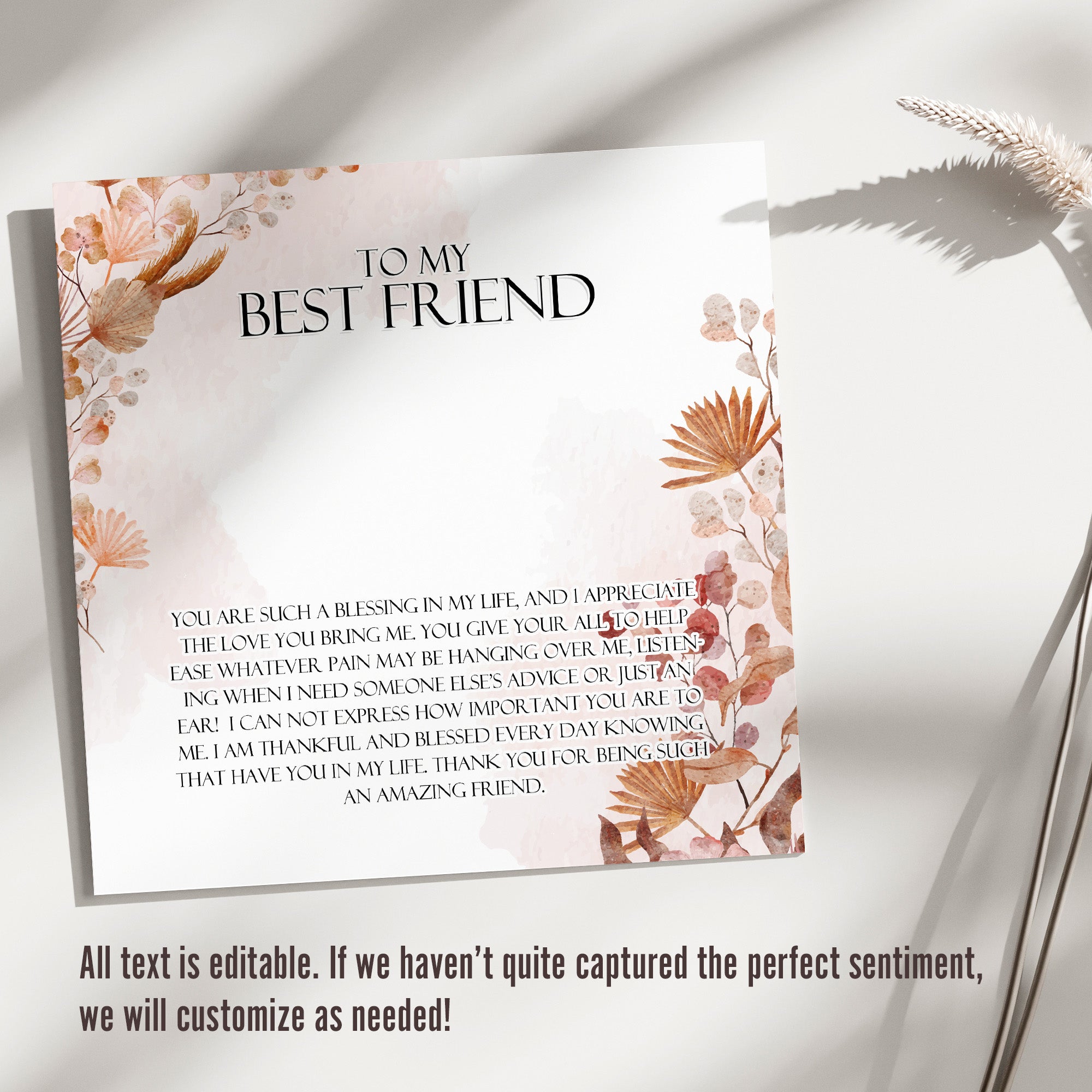 Elegant Silver Knot Necklace with Personalized Message Card - Perfect Gift for Your Best Friend - Image 3