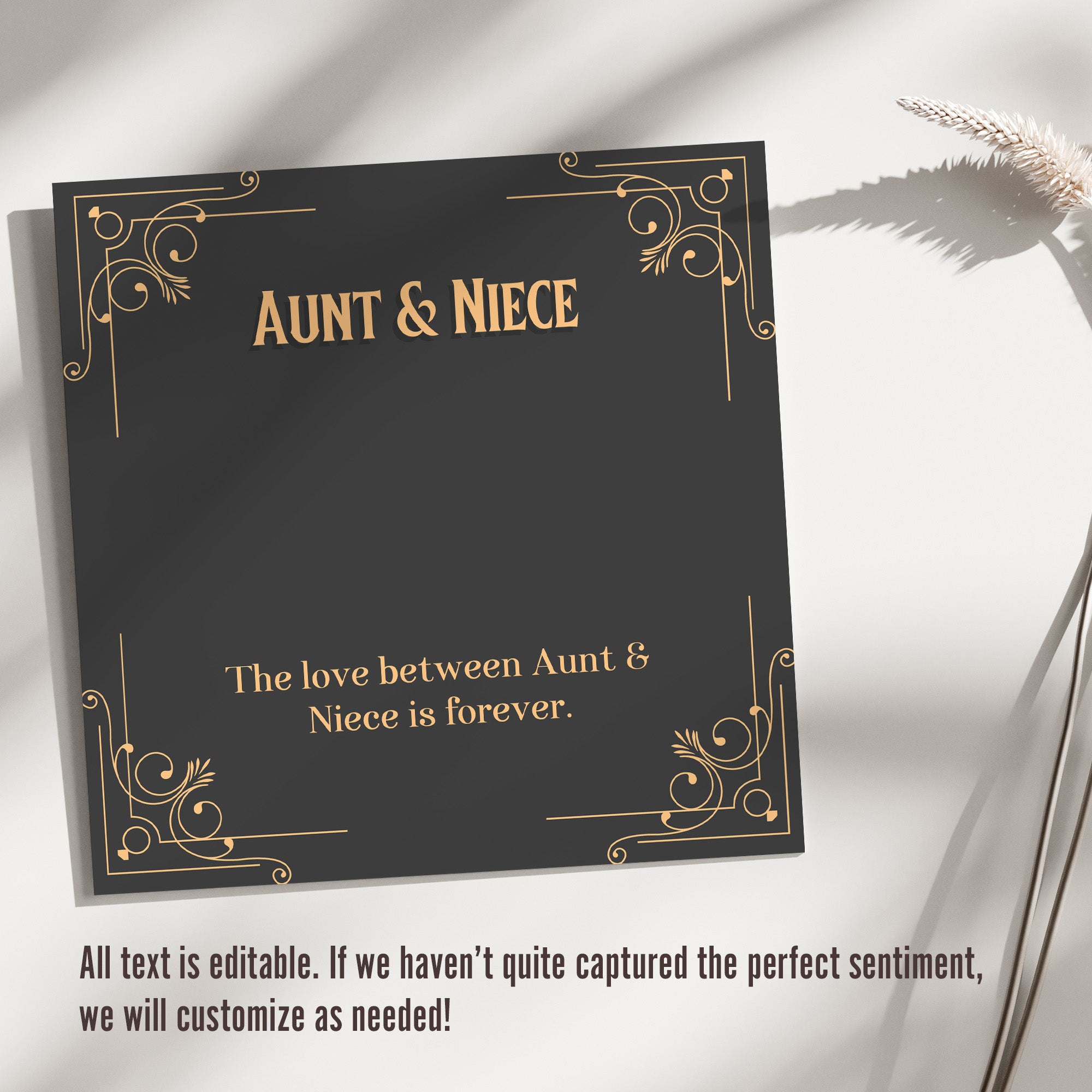 Personalized Aunt & Niece Infinity Knot Necklace - Sterling Silver Keepsake Gift with Heartfelt Message Card - Image 3