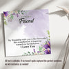 Personalized Sterling Silver Necklace with Message Card for Best Friend – Handcrafted Sentimental Jewelry Gift - Image 3