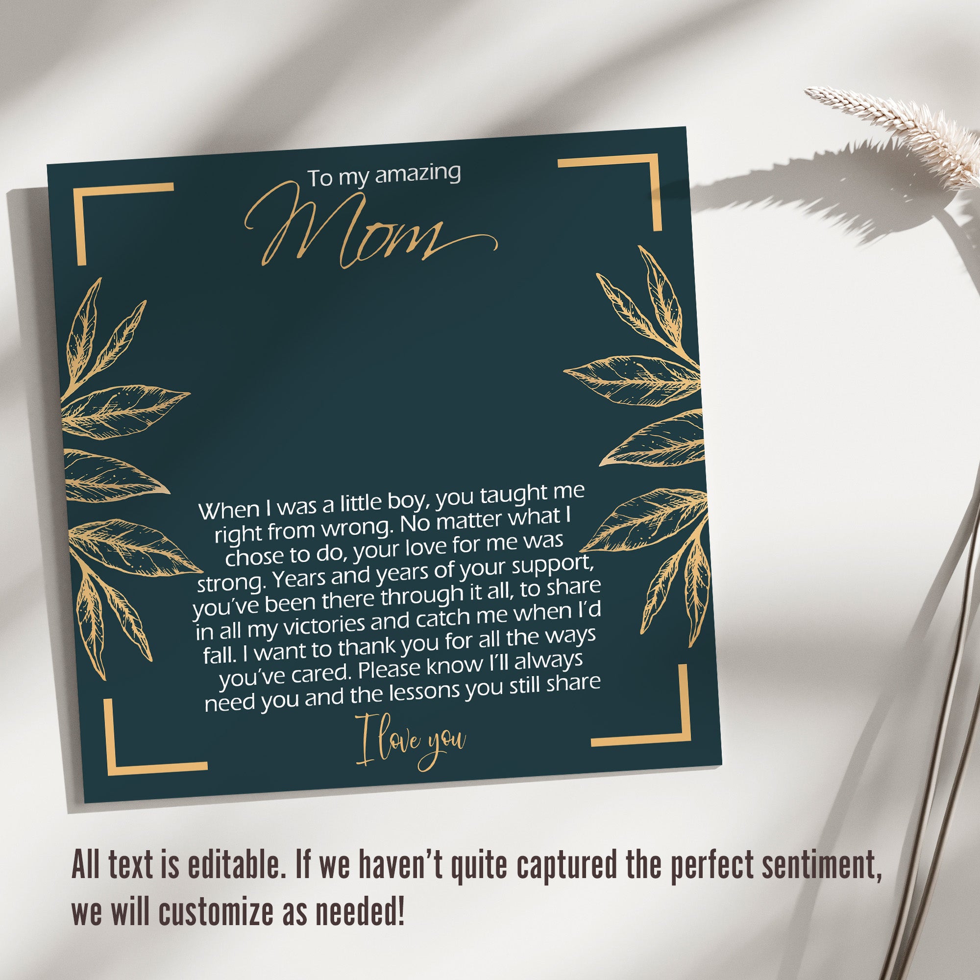 Personalized Sterling Silver Knot Necklace with Heartfelt Message Card for Mom - Ideal Gift for Mother's Day or Birthday - Image 3