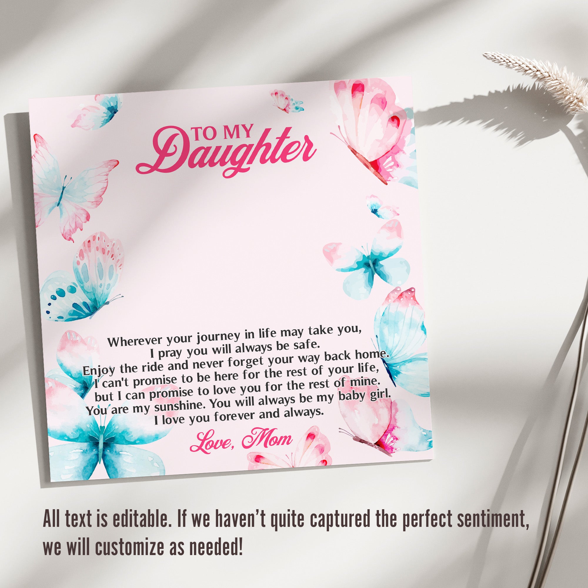 Personalized Necklace with Message Card for Daughters – Exquisite Silver Knot Design, Perfect for Birthdays, Graduations, and Special Occasions - Image 3