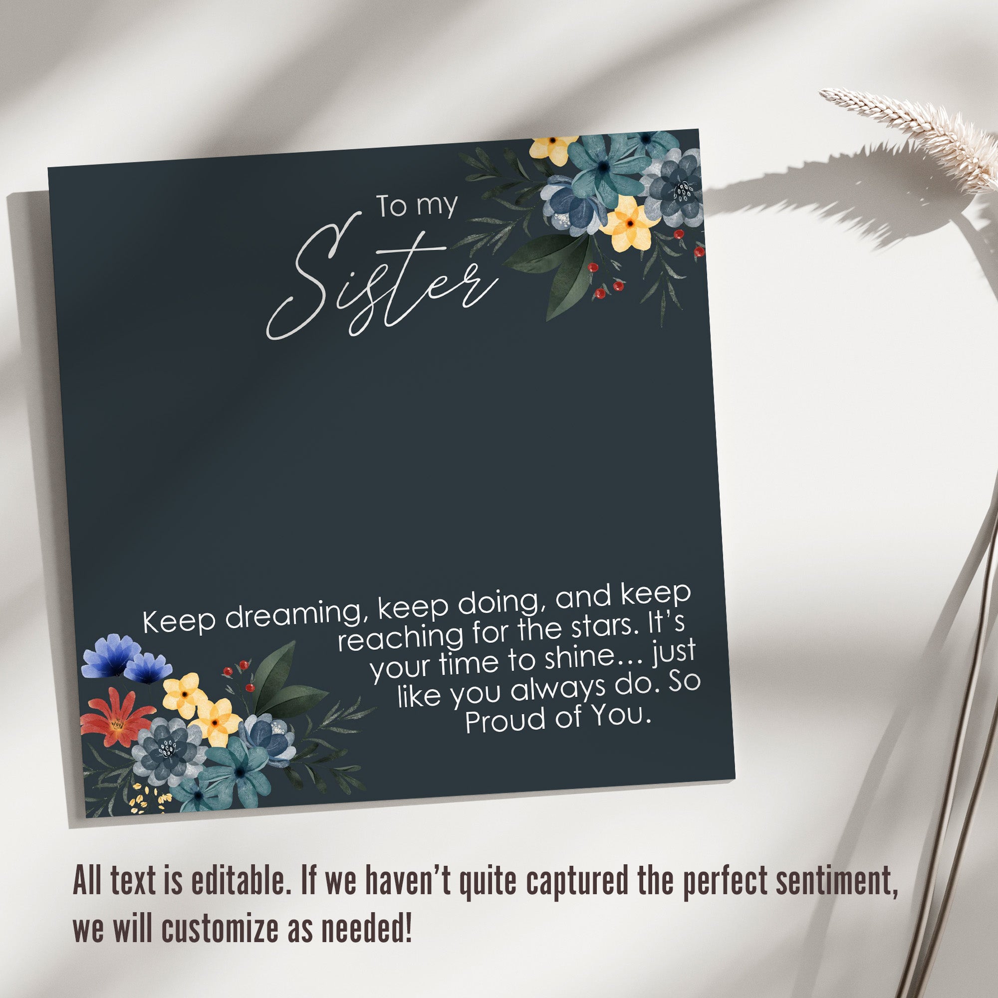 Personalized Sister Knot Necklace with Inspirational Message Card – Elegant Jewelry Gift for Special Occasions - Image 3