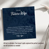 Elegant Personalized Message Card Necklace for Your Future Wife – Handcrafted Love Knot Pendant in Premium Silver - Image 3