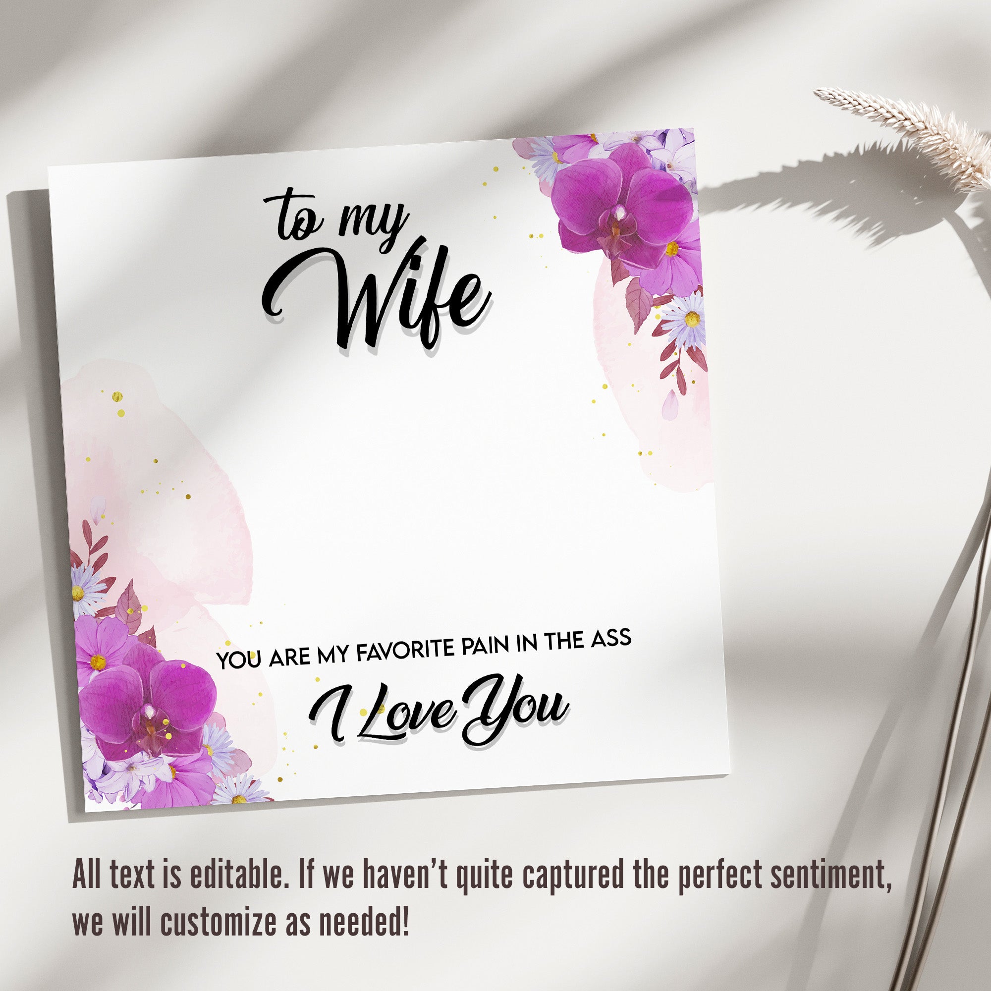 Elegant Personalized Necklace for Wife with Loving Message and Unique Pendant Design – Ideal Anniversary or Birthday Gift - Image 3