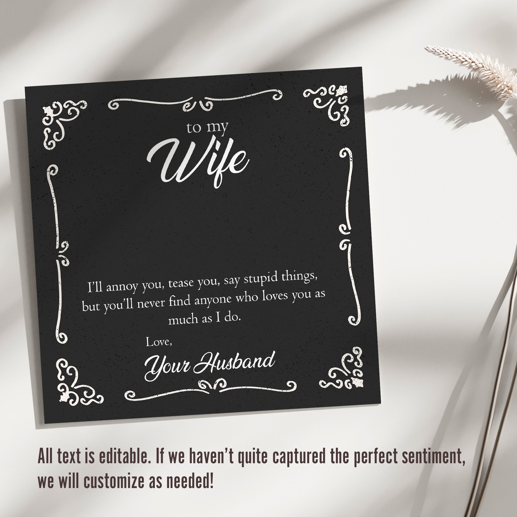 Personalized "To My Wife" Necklace with Sterling Silver Knot Pendant – Perfect Gift for Anniversaries, Birthdays & Special Occasions - Image 3