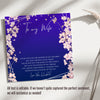 Personalized Infinity Knot Necklace with Message Card for Wife – Custom Gift of Love and Appreciation - Image 3