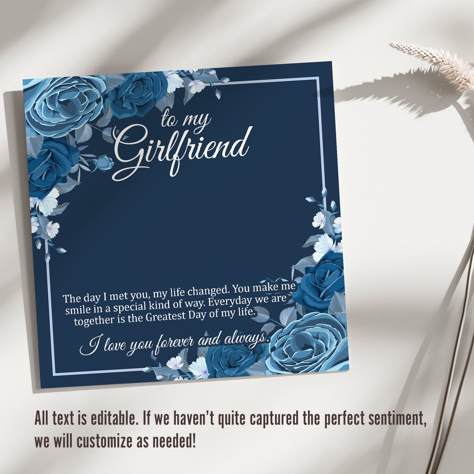 Elegant Customizable Message Card Necklace for Girlfriend – Sterling Silver Infinity Knot with Personalized Love Note - Image 3