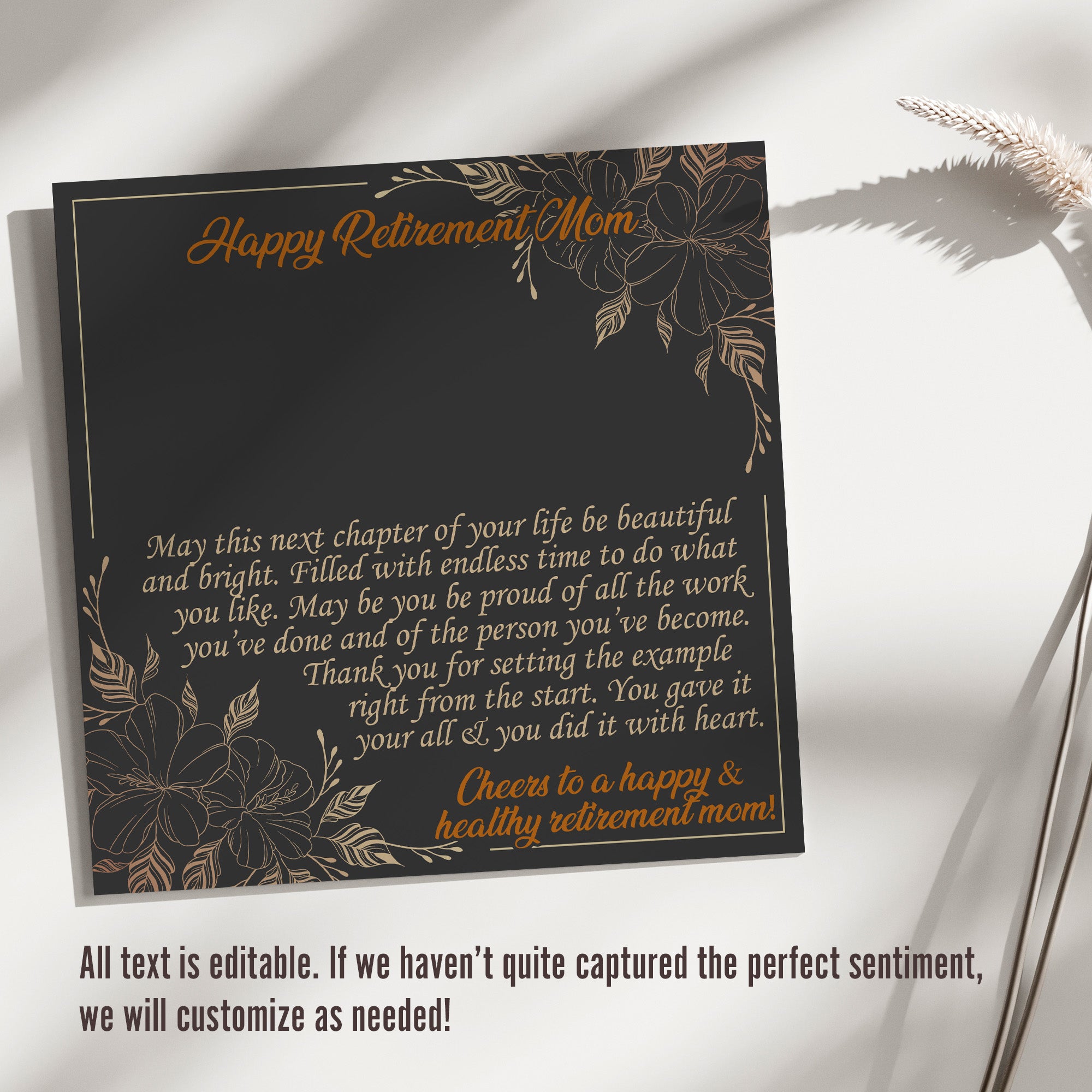 Personalized Retirement Necklace for Mom - Exquisite Swarovski Crystal Knot Pendant on Premium Silver Chain with Heartfelt Message Card - Image 3