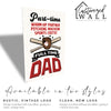 Personalized Rustic Metal Sign for Dads - Warm-Up Partner & Sports Critic - Perfect Gift for Father's Day or Birthday - Image 5