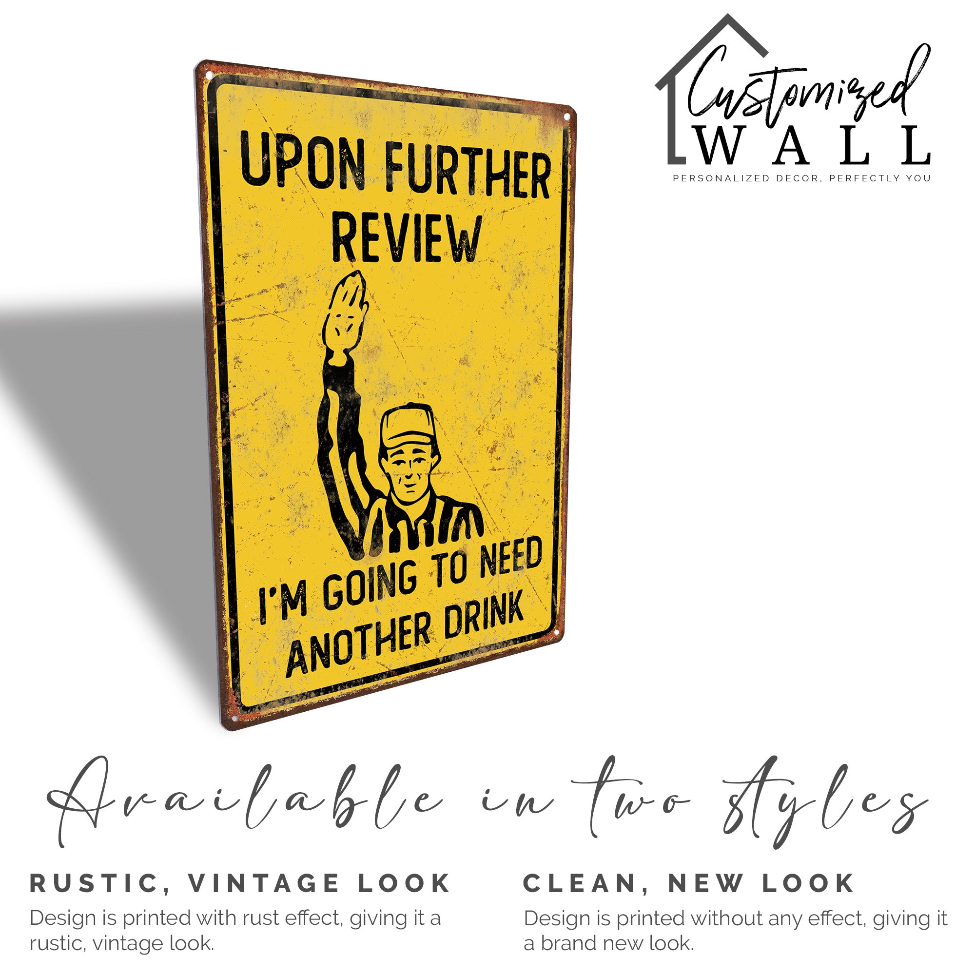 Personalized Retro Metal Sign - Humorous Bar Decor for Home, Perfect Novelty Gift for Any Occasion - Image 4