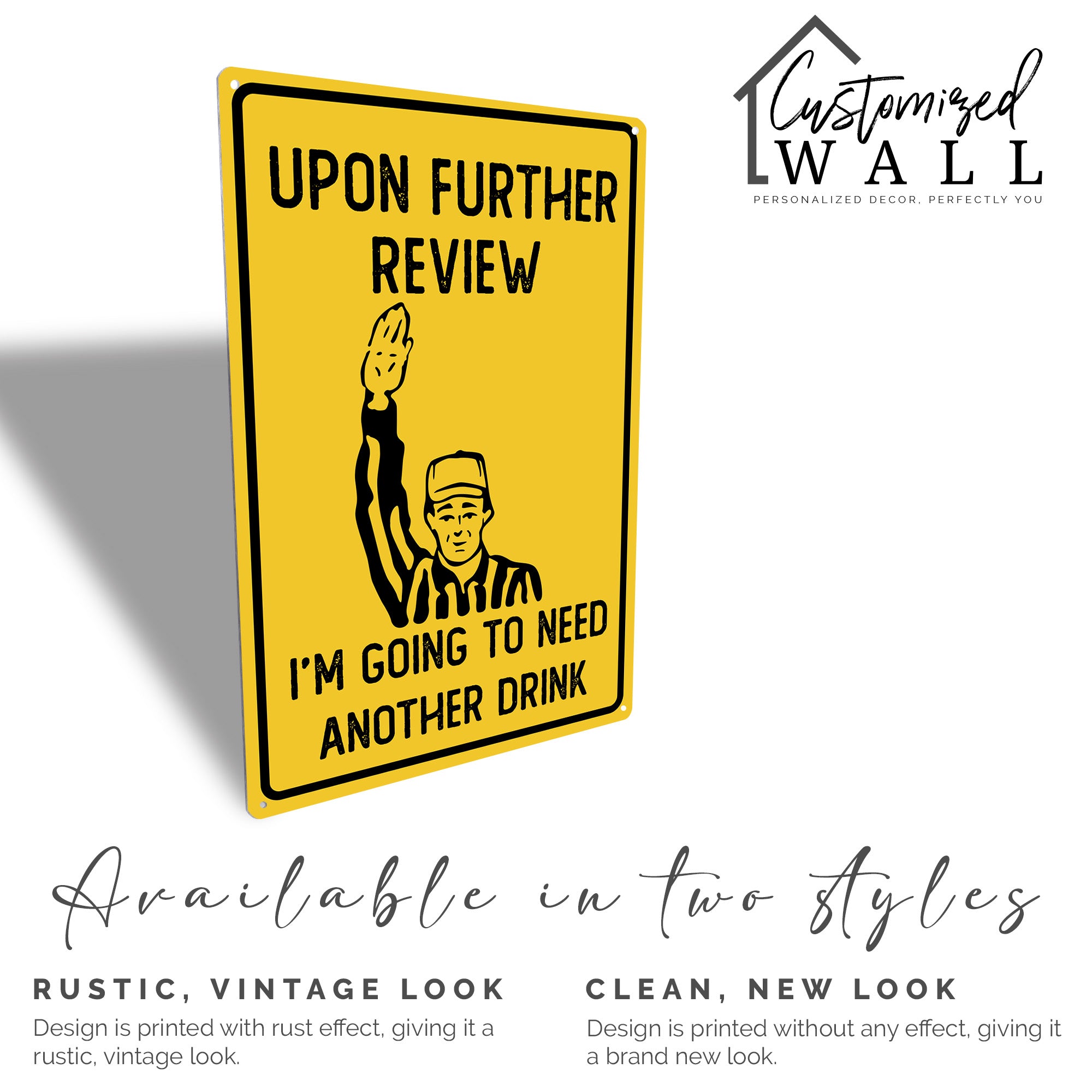 Personalized Retro Metal Sign - Humorous Bar Decor for Home, Perfect Novelty Gift for Any Occasion - Image 5