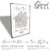 Personalized Home Map Metal Sign – Custom Housewarming Gift for Couples, Elegant Rustic Decor with Quality Craftsmanship - Image 4