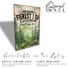 Personalized Forest-Inspired Metal Sign - Handmade Decor for Nature Lovers, Home & Gift - Image 4