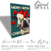 Personalized Rustic Metal Xmas Sign - "Merry Heffin' Christmas" Cow Design with Vintage Charm - Image 5